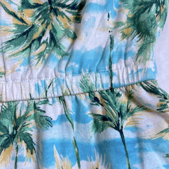 Old Navy Puff-Sleeve Jersey-Knit Romper Size Small (6-7) - Picture 10 of 11